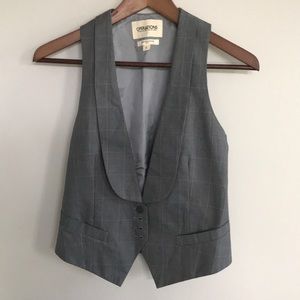 Operations NY gray Vest sz Small